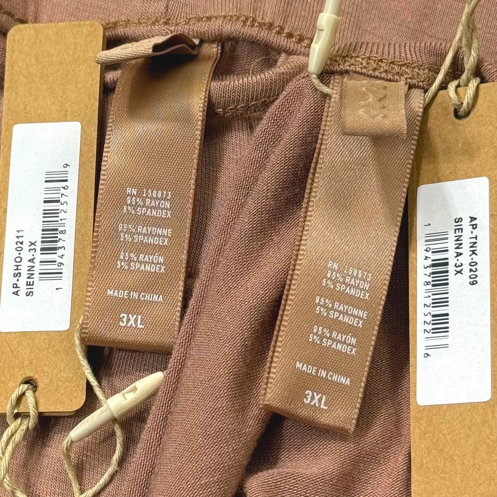 SKIMS‎ Sleep Tank + Short Set Sienna 3X - Picture 10 of 12